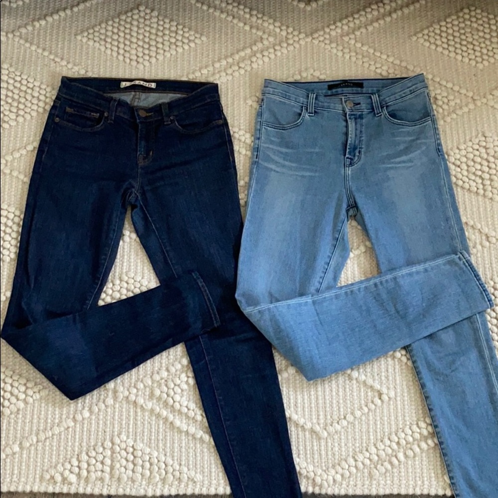 CLOSET CLEAROUT 🔥 2 J Brand Jeans skinny fit